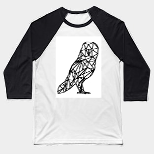 Geometric Animals : Owl Baseball T-Shirt